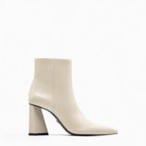 ZARA -Triangular Heeled Ankle Boot